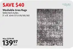Home Hardware Washable Area Rugs offer