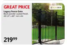 Home Hardware Legacy Fence Gate offer