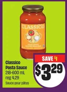 Chalo FreshCo Classico Pasta Sauce 218-600 mL offer