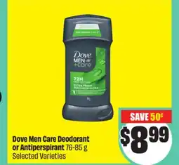 Chalo FreshCo Dove Men Care Deodorant or Antiperspirant 76-85 g Selected Varieties offer