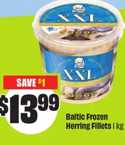 Chalo FreshCo Baltic Frozen Herring Fillets 1 kg offer