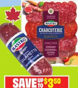 Chalo FreshCo Mastro Salametti 300 g Mastro Charcuterie 200 g offer