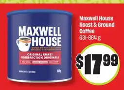 Chalo FreshCo Maxwell House Roast & Ground Coffee 631-864 g offer