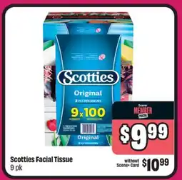 Chalo FreshCo Scotties Facial Tissue 9 pk offer