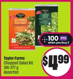 Chalo FreshCo Taylor Farms Chopped Salad Kit 316-377 g Assorted offer