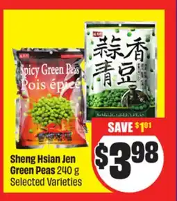 Chalo FreshCo Sheng Hsian Jen Green Peas 240 g Selected Varieties offer
