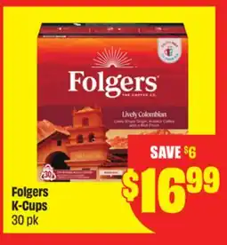 Chalo FreshCo Folgers K-Cups 30 pk offer
