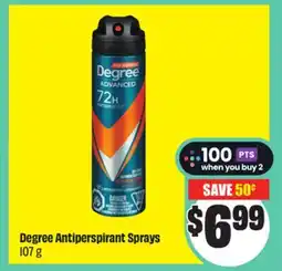 Chalo FreshCo Degree Antiperspirant Sprays 107 g offer