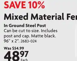Home Hardware Mixed Material Fencing offer