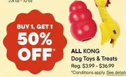 Petvalu All Kong Dog Toys & Treats offer
