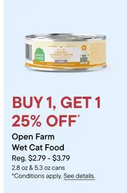 Petvalu Open Farm Wet Cat Food offer