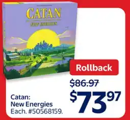 Walmart Catan New Energies offer