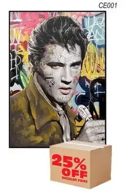 Oxford Mills Celebrities Canvas 28X40 Wall Art offer