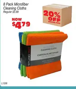 Oxford Mills 8 Pack Microfiber Cleaning Cloths offer