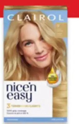 Walmart Clairol Nice'n Easy Creme Hair Colour offer