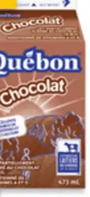Walmart Québon chocolate milk offer