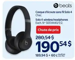 Walmart Solo 4 wireless headphones offer