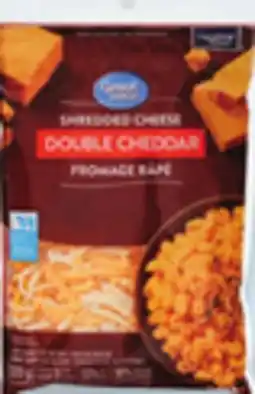 Walmart Great Value cheese shreds 320 g offer