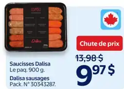Walmart Dalisa Sausages offer