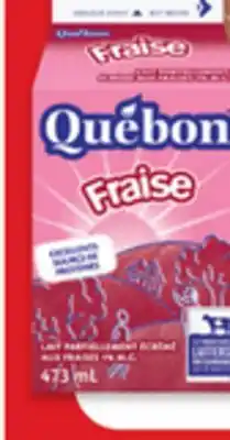 Walmart Québon strawberry milk offer