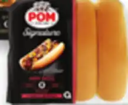Walmart POM Signature hot dog buns offer