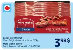 Walmart Mère Michel bacon offer