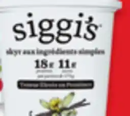 Walmart Siggi's Skyr 650 g-750 g or Olympic organic Greek yogurt 650 g offer