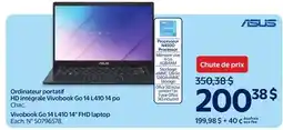 Walmart Vivobook Go 14 L410 14 FHD laptop offer