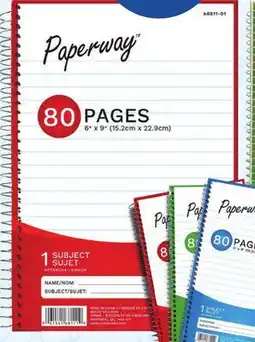 Rossy Spiral notebook offer