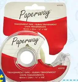 Rossy Ruban Transparent tape offer