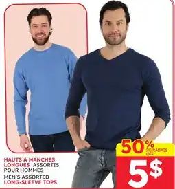 Rossy MEN'S ASSORTED LONG-SLEEVE TOPS offer