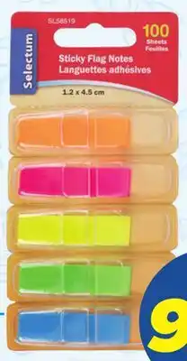 Rossy Sticky flag notes offer