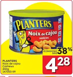 Rossy PLANTERS Cashews offer