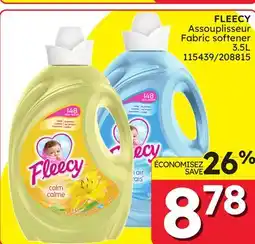 Rossy FLEECY Fabric softener offer