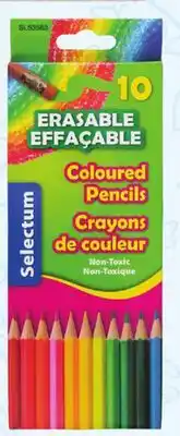 Rossy Erasable coloured pencils offer