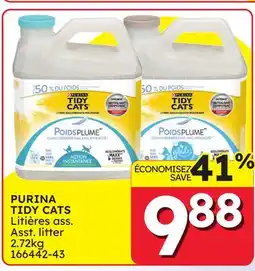 Rossy PURINA TIDY CATS offer