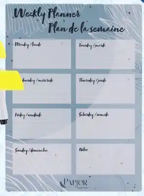 Rossy Magnetic weekly planner offer