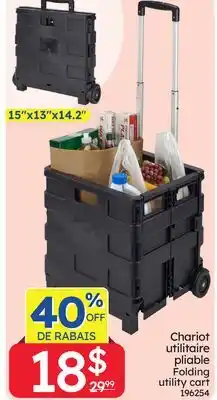 Rossy Chariot utilitaire pliable Folding utility cart offer