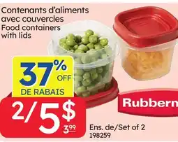 Rossy Food containers with lids offer