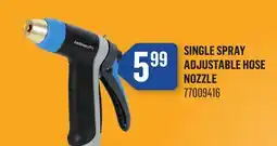 Canac Single Spray Adjustable Hose Nozzle offer