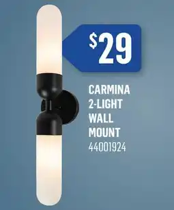 Canac Carmina 2-Light Wall Mount offer