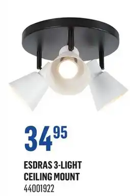 Canac Esdras 3-Light Ceiling Mount offer