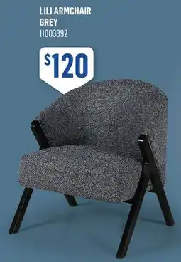 Canac Lili Armchair Grey offer