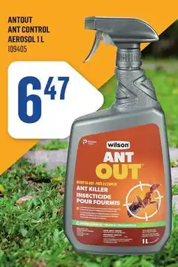 Canac AntOut aerosol Ant Control offer