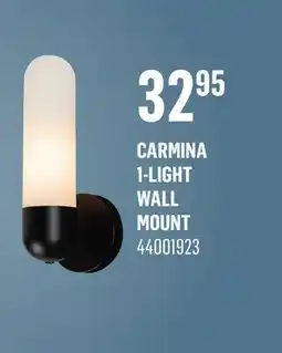 Canac Carmina 1-Light Wall Mount offer