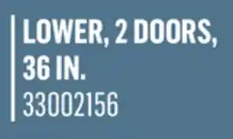 Canac Lower Unit offer
