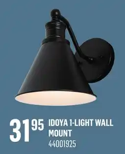 Canac Idoya 1-Light Wall Mount offer