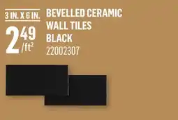 Canac Bevelled Ceramic Wall Tiles offer
