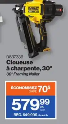 Patrick Morin Cloueuse à charpente, 30° offer