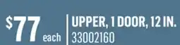 Canac Upper Unit offer